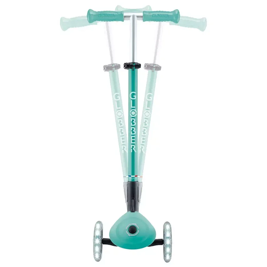 Globber Elite Deluxe Işıklı Scooter Koyu Mint - 4