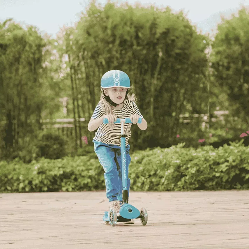 Globber Elite Deluxe Işıklı Scooter Koyu Mint - 8