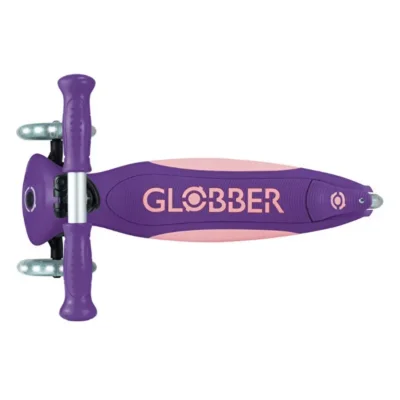 Globber Elite Deluxe Işıklı Scooter Koyu Mor - 7