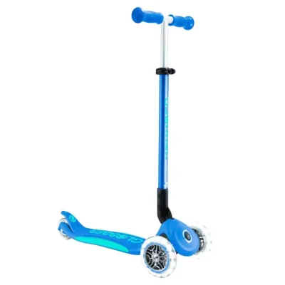 Globber Elite Deluxe Işıklı Scooter Lacivert 