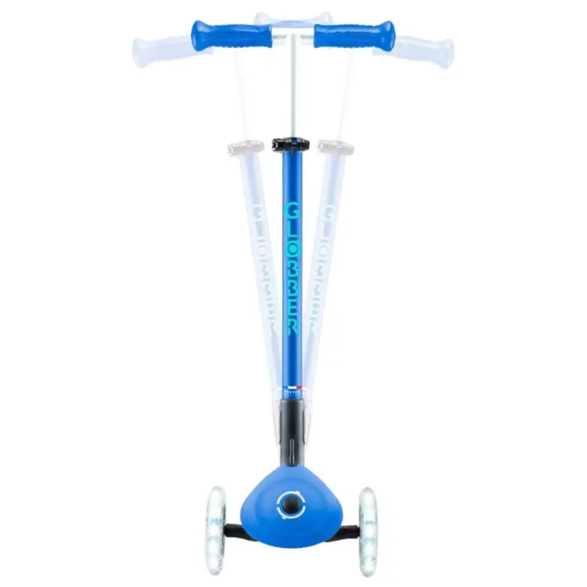 Globber Elite Deluxe Işıklı Scooter Lacivert - 3