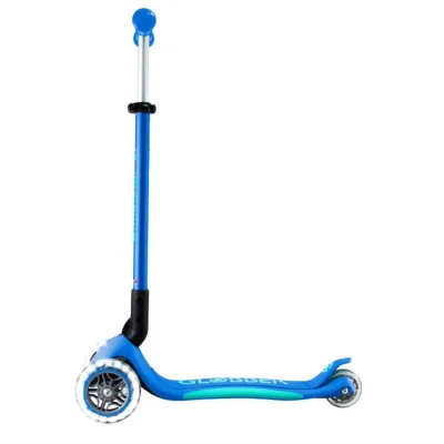 Globber Elite Deluxe Işıklı Scooter Lacivert - 5
