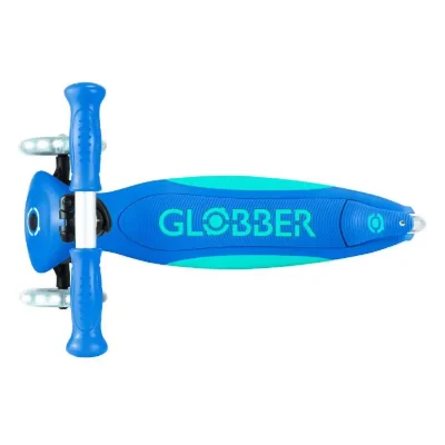 Globber Elite Deluxe Işıklı Scooter Lacivert - 7