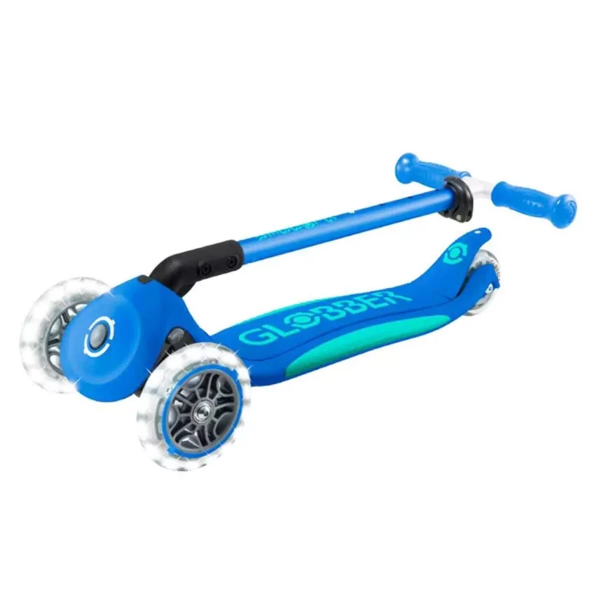 Globber Elite Deluxe Işıklı Scooter Lacivert - 8
