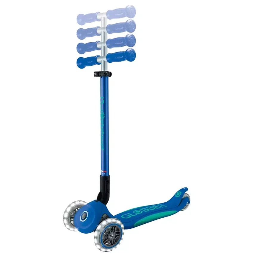 Globber Elite Deluxe Işıklı Scooter Lacivert GLB-439-600 - 2