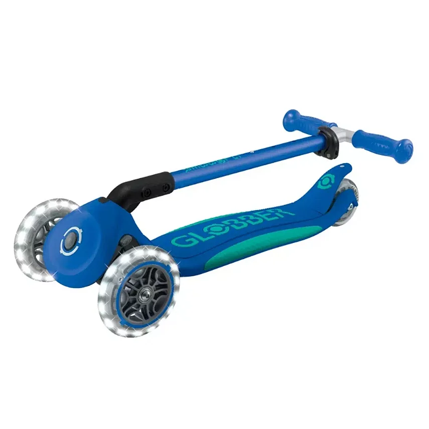 Globber Elite Deluxe Işıklı Scooter Lacivert GLB-439-600 - 8