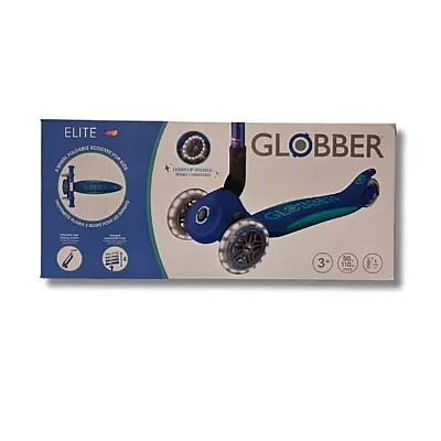 Globber Elite Deluxe Işıklı Scooter Lacivert GLB-439-600 - 9