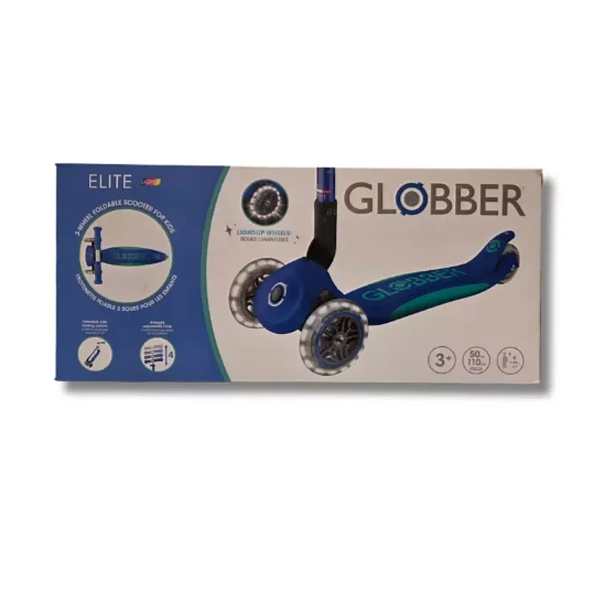Globber Elite Deluxe Işıklı Scooter Lacivert GLB-439-600 - 9