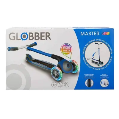 Globber Elite Deluxe Işıklı Scooter Lacivert (1)