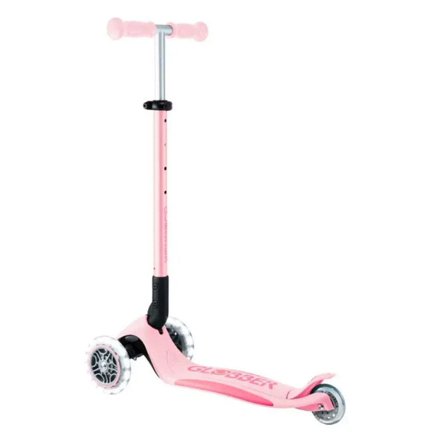 Globber Elite Deluxe Işıklı Scooter Pastel Pembe - 2