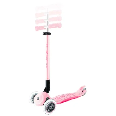 Globber Elite Deluxe Işıklı Scooter Pastel Pembe - 5