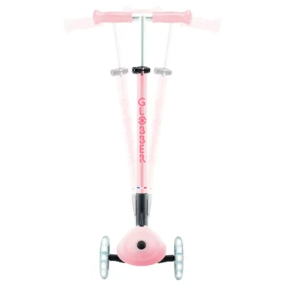 Globber Elite Deluxe Işıklı Scooter Pastel Pembe - 6
