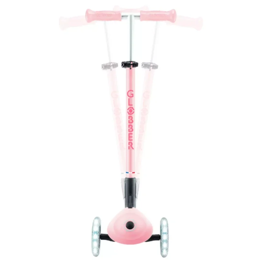 Globber Elite Deluxe Işıklı Scooter Pastel Pembe - 6
