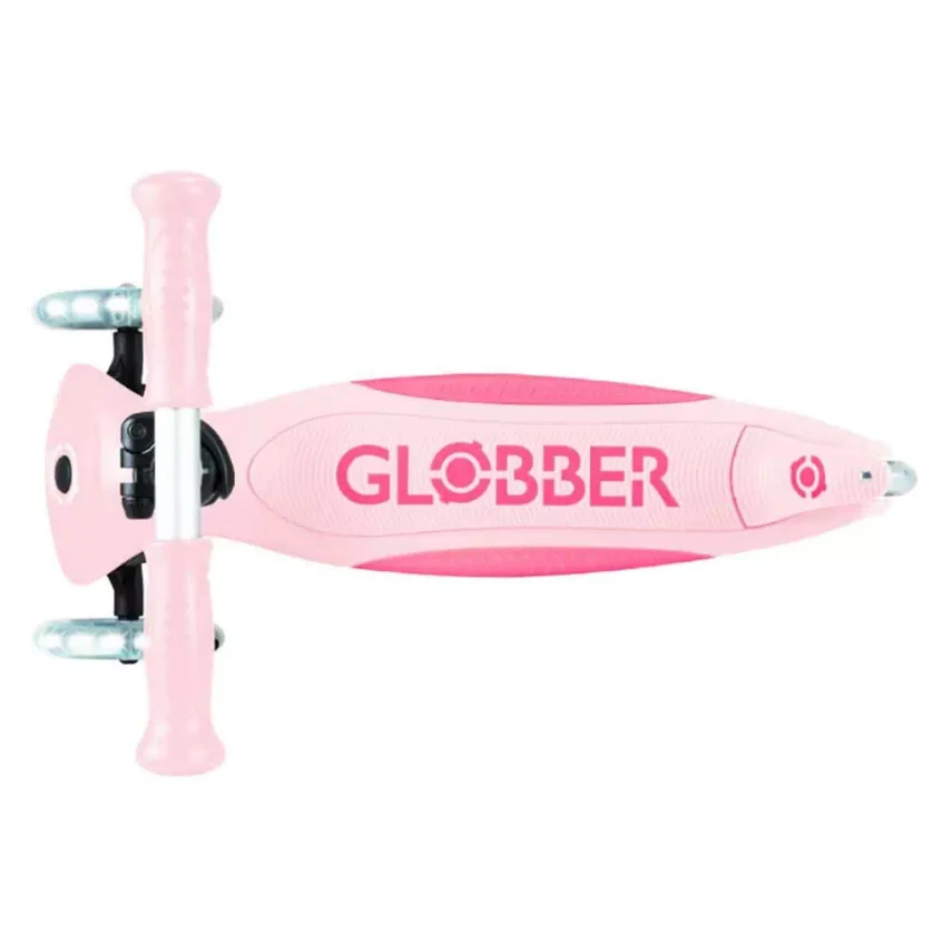 Globber Elite Deluxe Işıklı Scooter Pastel Pembe - 7