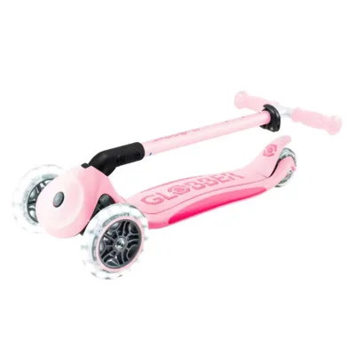 Globber Elite Deluxe Işıklı Scooter Pastel Pembe - 8