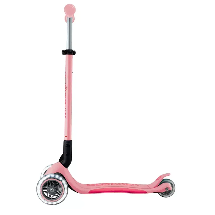 Globber Elite Deluxe Işıklı Scooter Pastel Pembe - 4