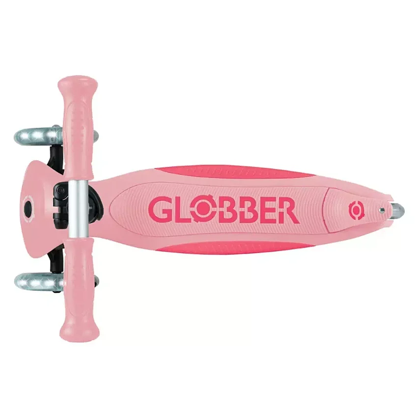 Globber Elite Deluxe Işıklı Scooter Pastel Pembe - 7