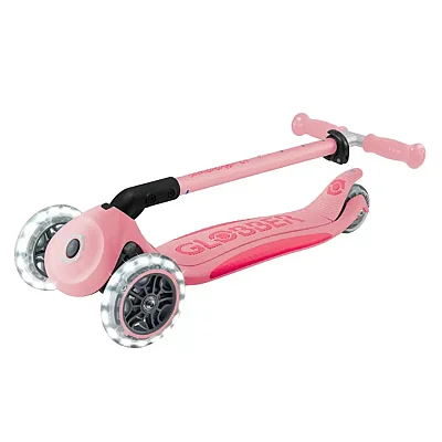 Globber Elite Deluxe Işıklı Scooter Pastel Pembe - 8