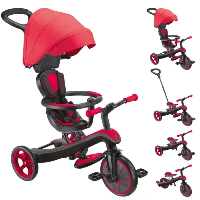 Globber Explorer 4in1 Bisiklet - Kırmızı (1)