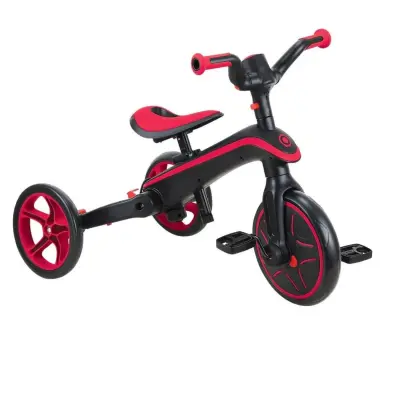 Globber Explorer 4in1 Katlanabilir Bisiklet - Kırmızı (1)