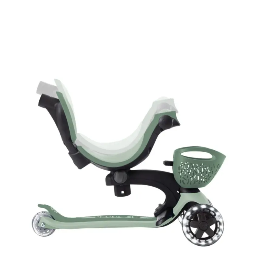 Globber Go Up Baby 360 Derece Manevra Kabiliyetli Işıklı Scooter - Koyu Mint - 5