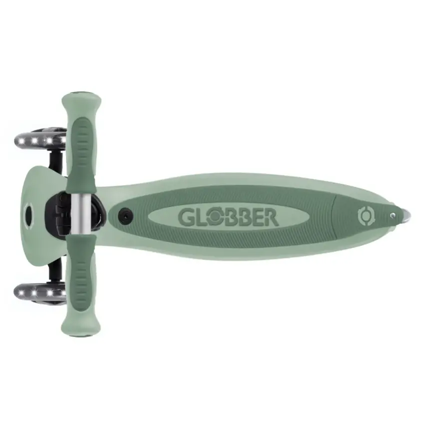 Globber Go Up Baby 360 Derece Manevra Kabiliyetli Işıklı Scooter - Koyu Mint - 13