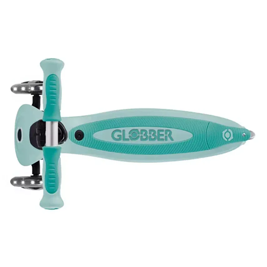 Globber Go Up Baby 360 Derece Manevra Kabiliyetli Işıklı Scooter - Koyu Mint - 7