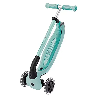 Globber Go Up Baby 360 Derece Manevra Kabiliyetli Işıklı Scooter - Koyu Mint - 8