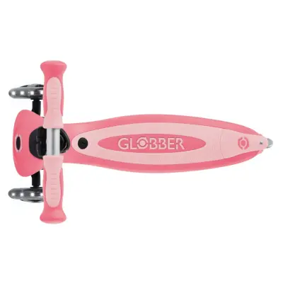 Globber Go Up Baby 360 Derece Manevra Kabiliyetli Işıklı Scooter - Koyu Pastel Pembe - 4