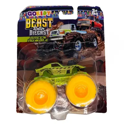 Gokidy Beast Roller Diecast-Green Rumble - 2