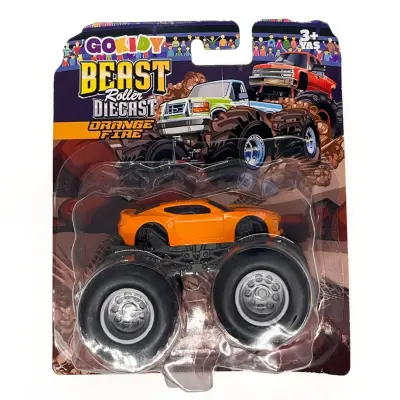 Gokidy Beast Roller Diecast-Orange Fire - 3