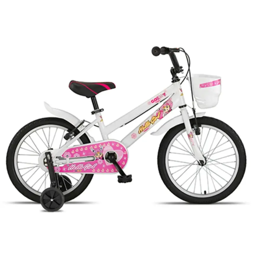 Gokidy Hello Girl 18 Jant Beyaz Bisiklet - 2