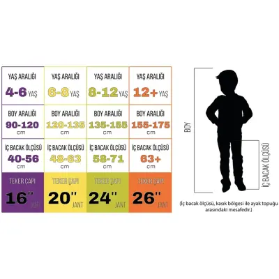 Gokidy Thunder 16 Jant Sarı Bisiklet - 3