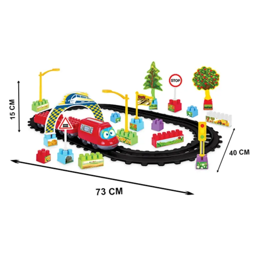 Gokidy Tren Seti 52 Parça - 2