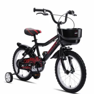 Gokidy Versus 16 Jant Siyah - Kırmızı Bisiklet - 1