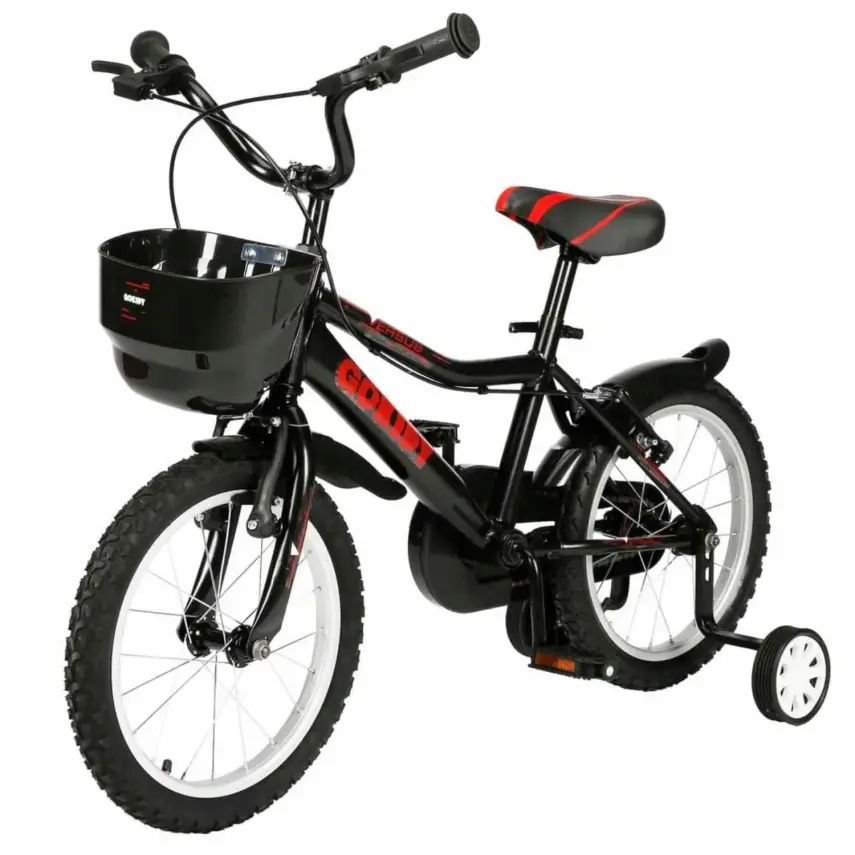 Gokidy Versus 16 Jant Siyah - Kırmızı Bisiklet - 6