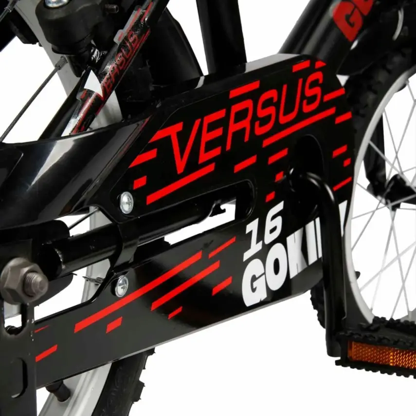 Gokidy Versus 16 Jant Siyah - Kırmızı Bisiklet - 9