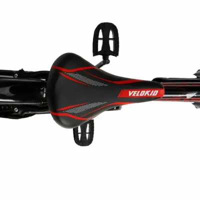 Gokidy Versus 16 Jant Siyah - Kırmızı Bisiklet - 10