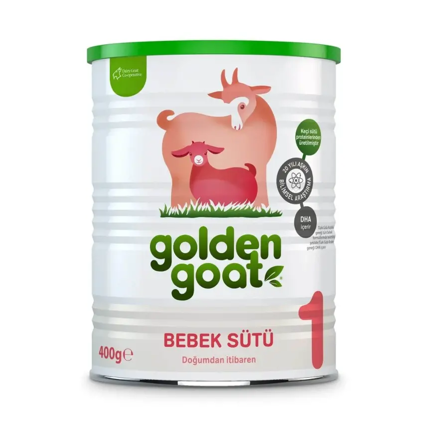 Golden Goat 1 Keçi Bebek Sütü 400 gr - 1