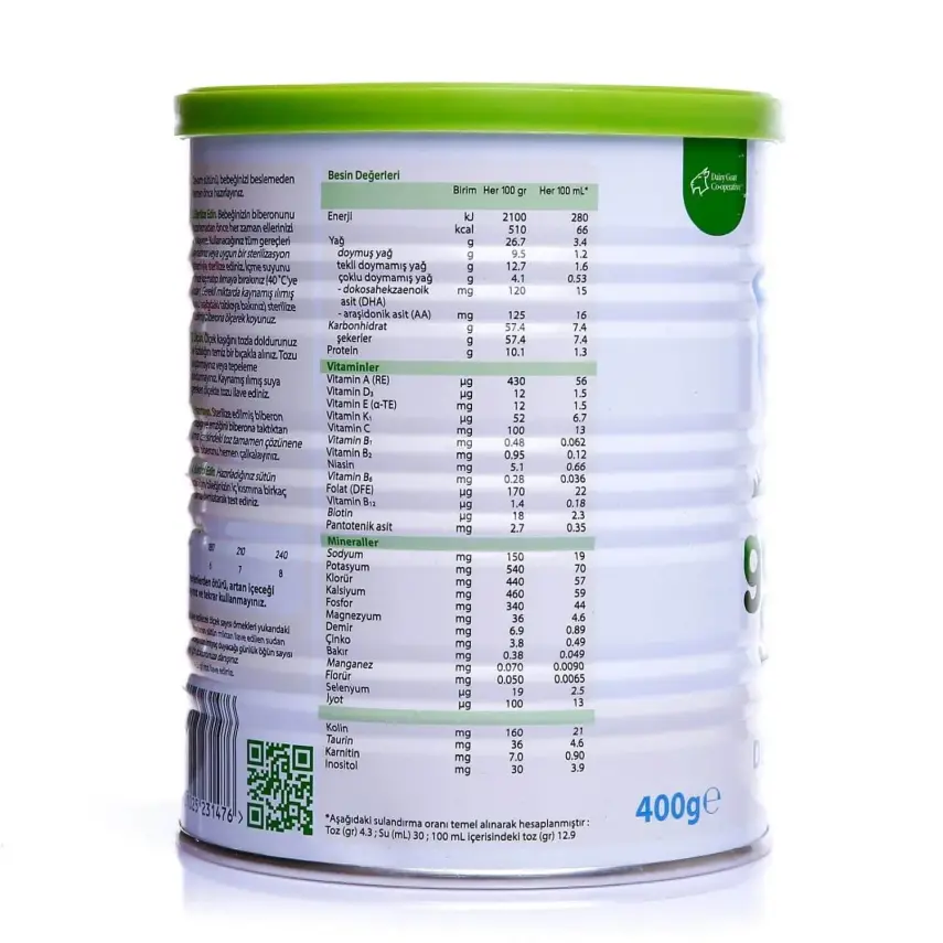 Golden Goat 2 Keçi Devam Sütü Maması 400 gr - 6