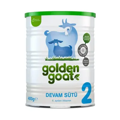 Golden Goat 2 Keçi Devam Sütü Maması 400 gr (1)