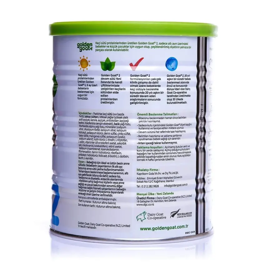 Golden Goat 2 Keçi Devam Sütü Maması 400 gr - 3