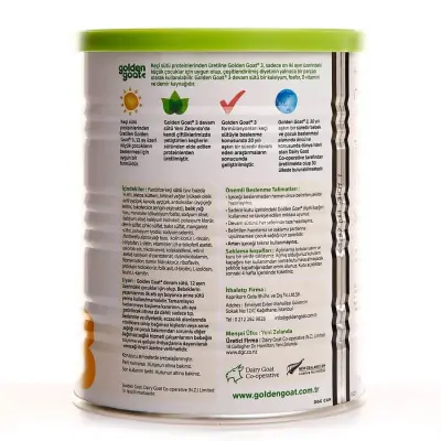 Golden Goat 3 Keçi Devam Sütü Maması 400 gr - 10