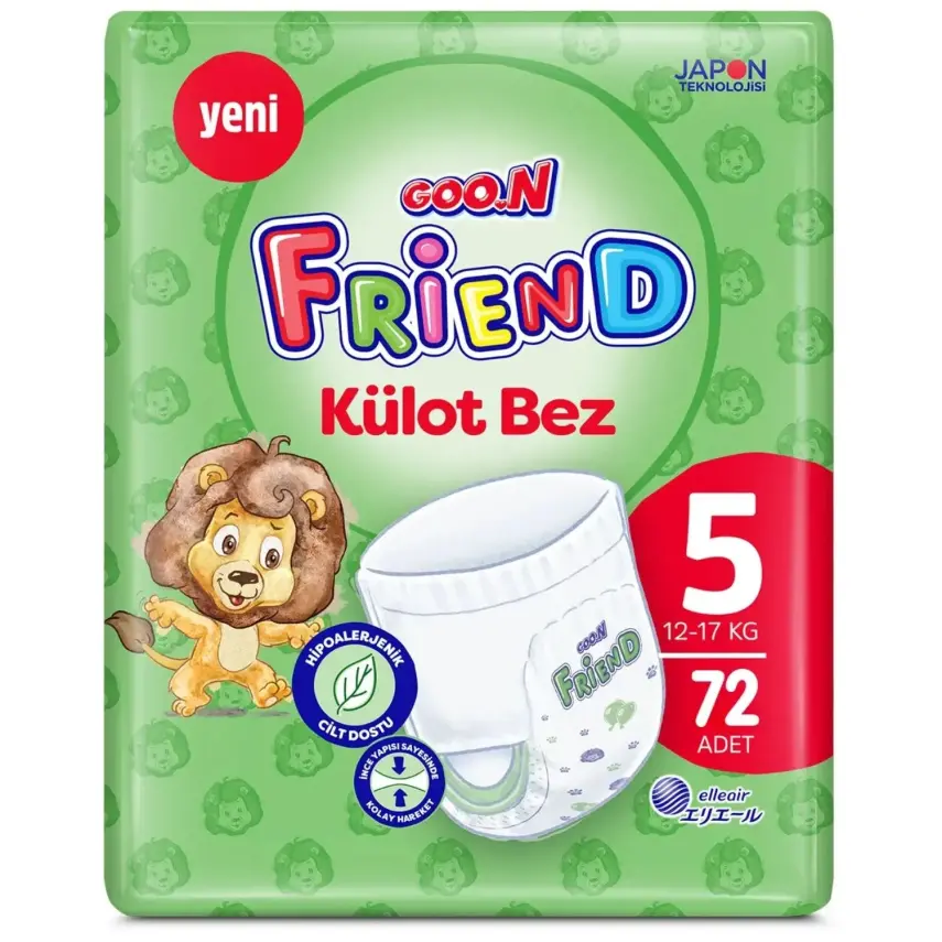 Goon Friend Külot Bez 5 Numara Jumbo 72li - 1