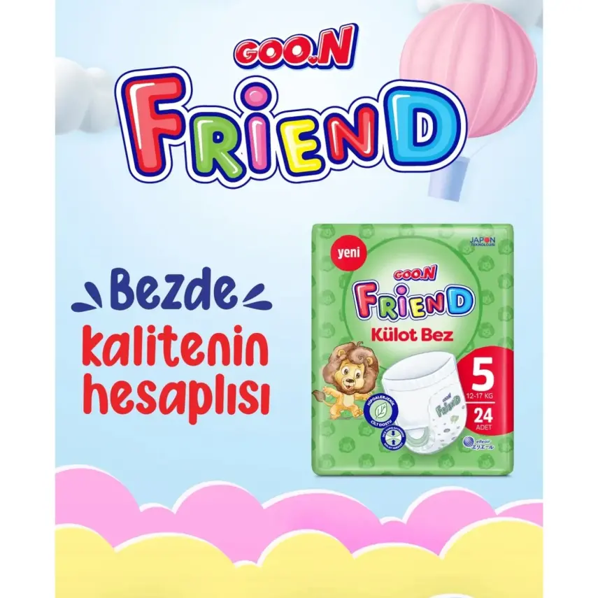 Goon Friend Külot Bez 5 Numara Jumbo 72li - 2