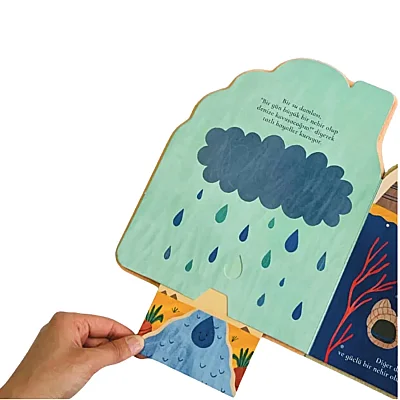 Gördüm Seni Düşüncelerim Keçeli Haraketli Kitap - 5