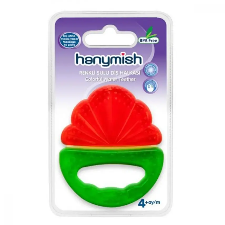 Hanymish Renkli Sulu Diş Halkası - 2