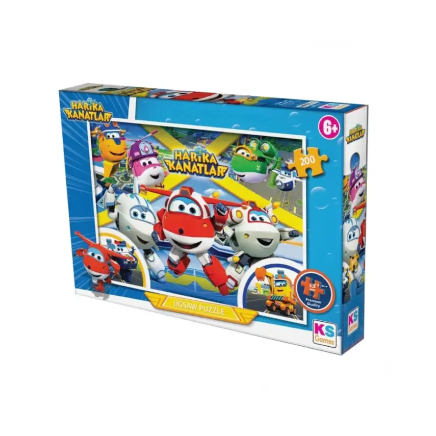Harika Kanatlar Puzzle 200 Parça - 1