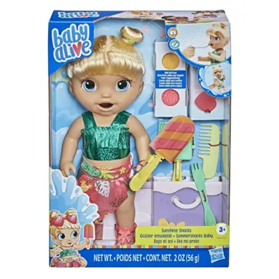Hasbro Baby Alive Bebeğimle Yaz Eğlencesi Sarışın (1)