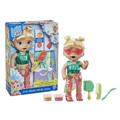 Hasbro Baby Alive Bebeğimle Yaz Eğlencesi Sarışın - 8